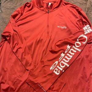 Men’s Columbia quarter zip